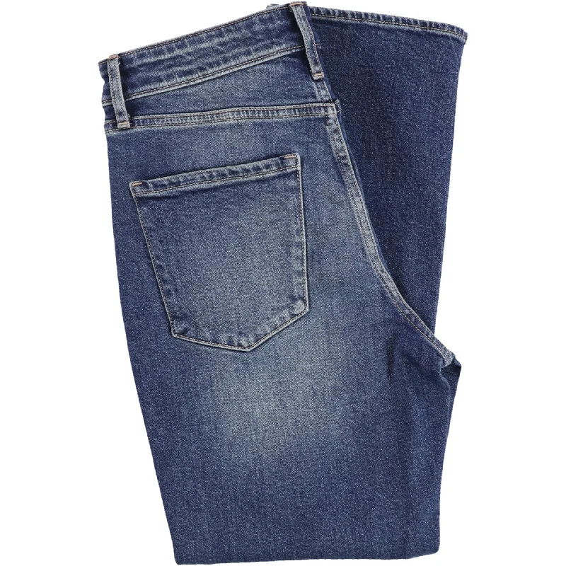 Articles Of Society Womens Kate Cropped Straight Leg Jeans