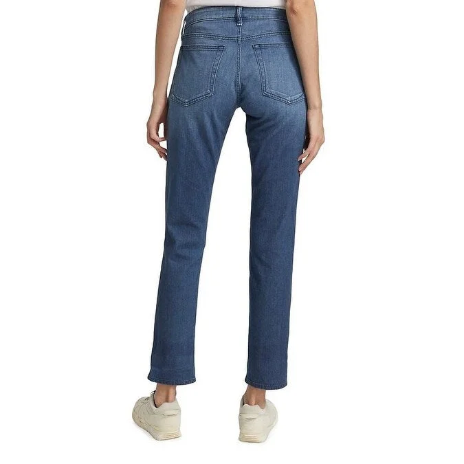 rag & bone Women's Dre Low-Rise Stretch Slim Boyfriend Jeans Poppy