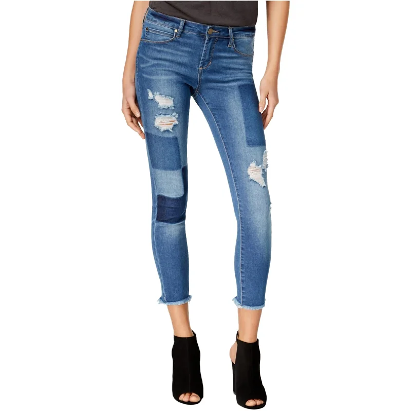 Articles of Society Womens Carly Cropped Jeans blue 31x27