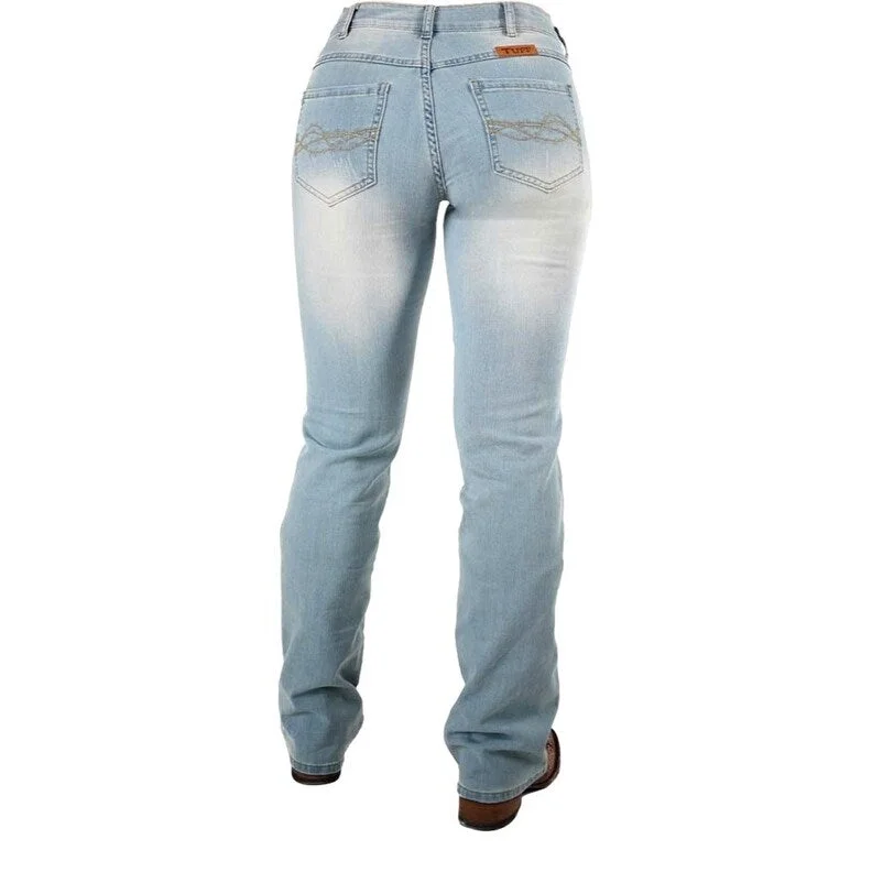 Cowgirl Tuff Western Jeans Womens Summer Breeze Light JSUMBR