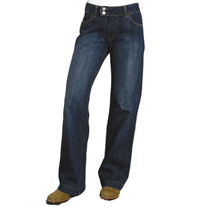 Stetson Western Jeans Womens Trouser Dark Wash 11-054-0202-0130 BU