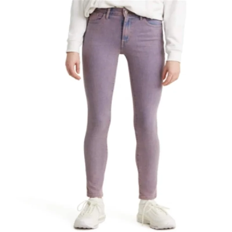 Levi's Women's 721 High Rise Skinny Jeans Purple Size 16