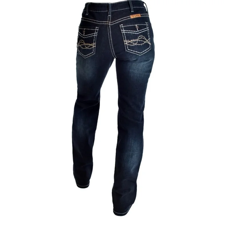 Cowgirl Tuff Western Jeans Womens DFMI Spirit Dark Wash JDFSPI