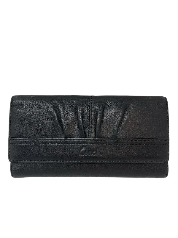 Coach Black Wallet