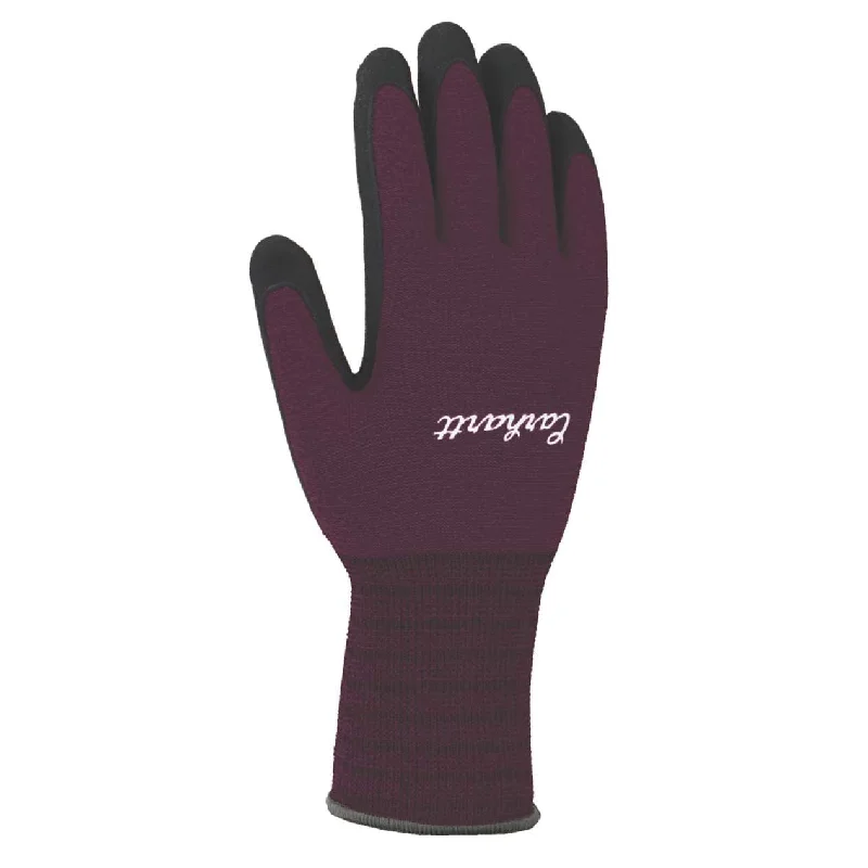 Women's All-Purple Nitrile Grip Gloves WA661