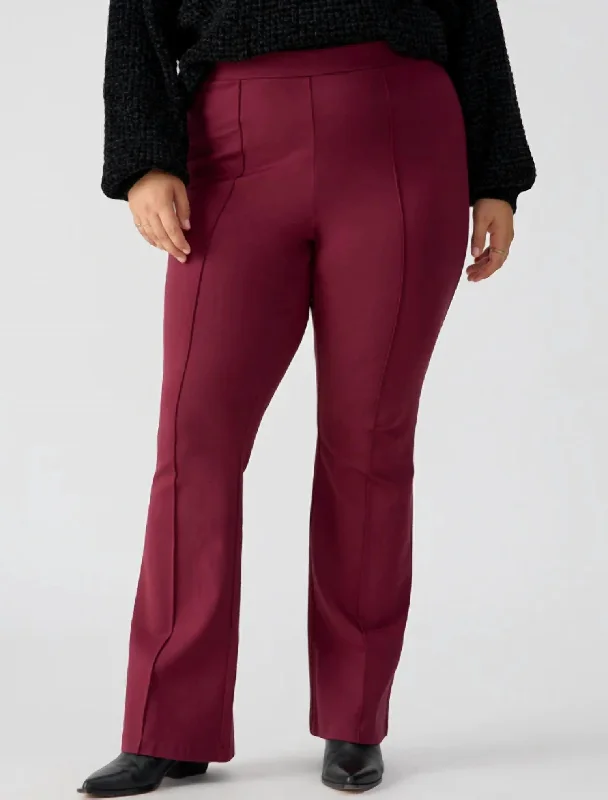 Lana Flare Pants In Sugar Plum