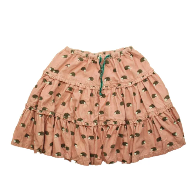 Boden Girls Pink Porcupine Skirt