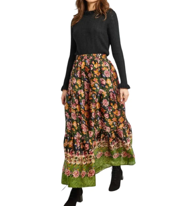 Paola Skirt In Secret Garden