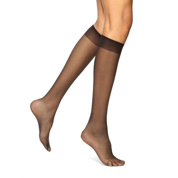 10 Pair Nylon Knee Highs NN1031