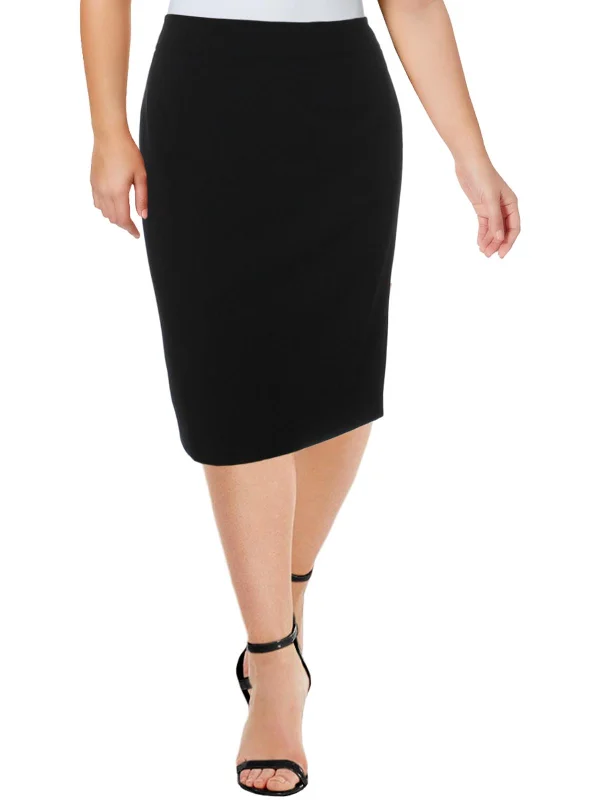 Womens Knee-Length Suit Separate Pencil Skirt