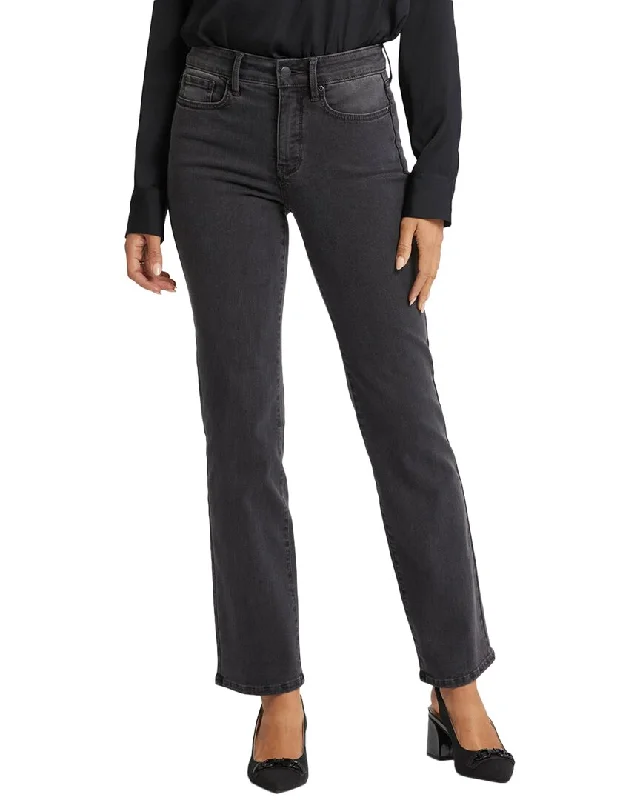 NYDJ Marilyn Cloud Stone Straight Leg Jean