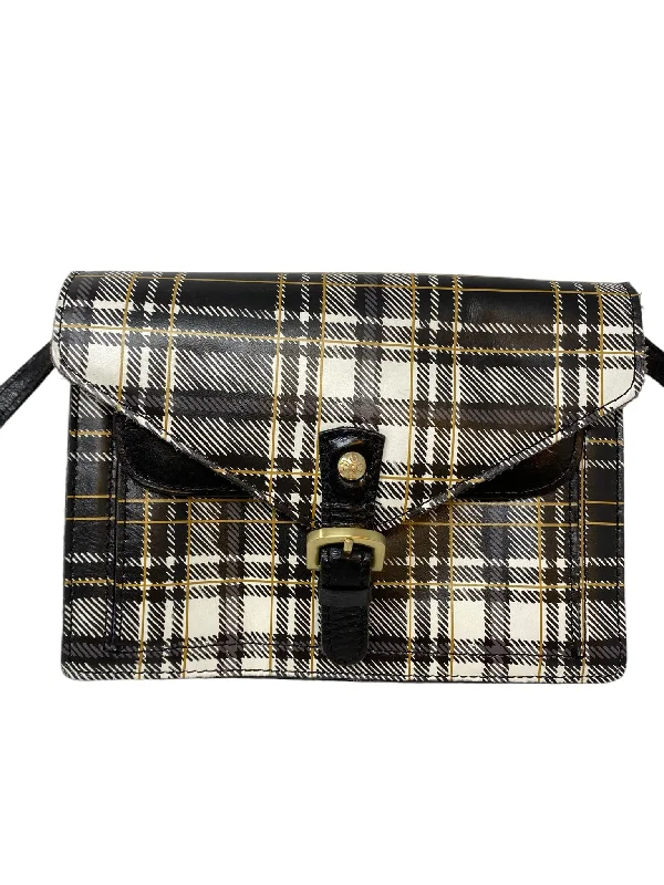 Patricia Nash Black White Print Crossbody