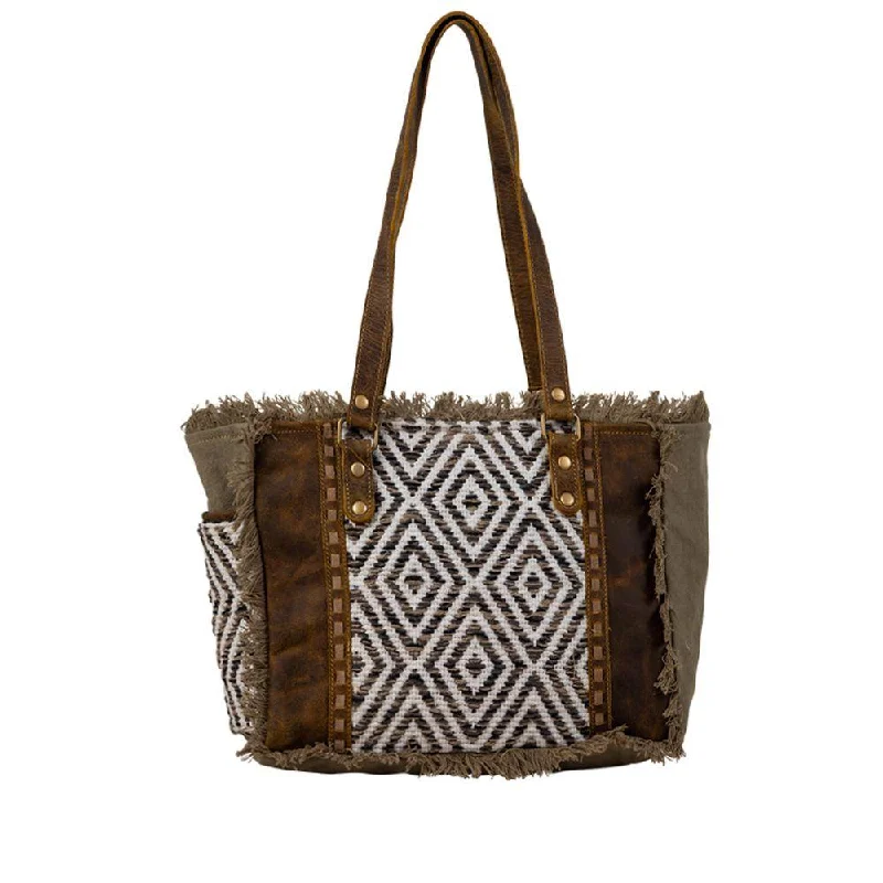 Sand Weaver Small Tote Bag