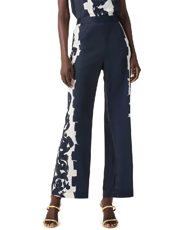 NIC+ZOE Rose Bloom Wide Leg Pant