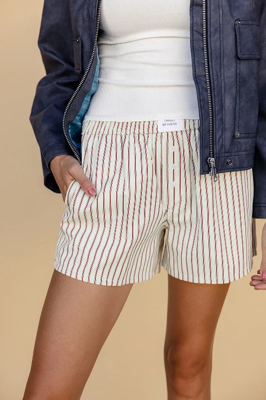 About Time Striped Boxers