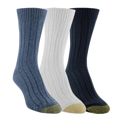 3-Pack Women's Cotton Comfort Weekender Crew Socks 2959