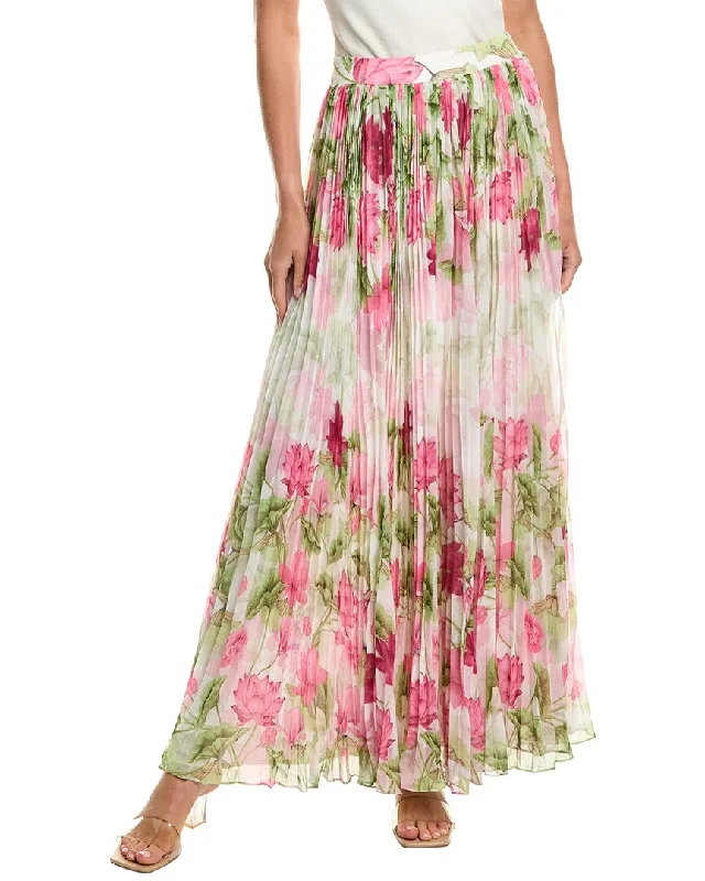 Rococo Sand Pleated Long Skirt