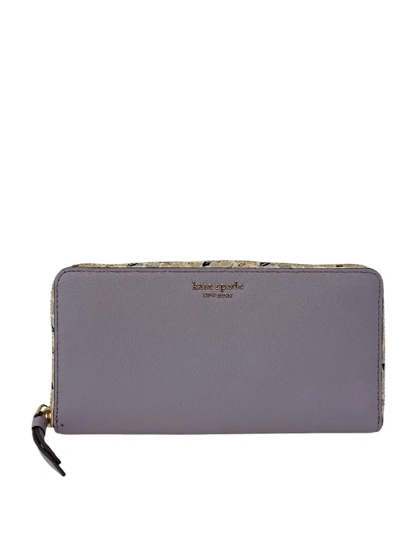 Kate Spade Lilac Floral Wallet