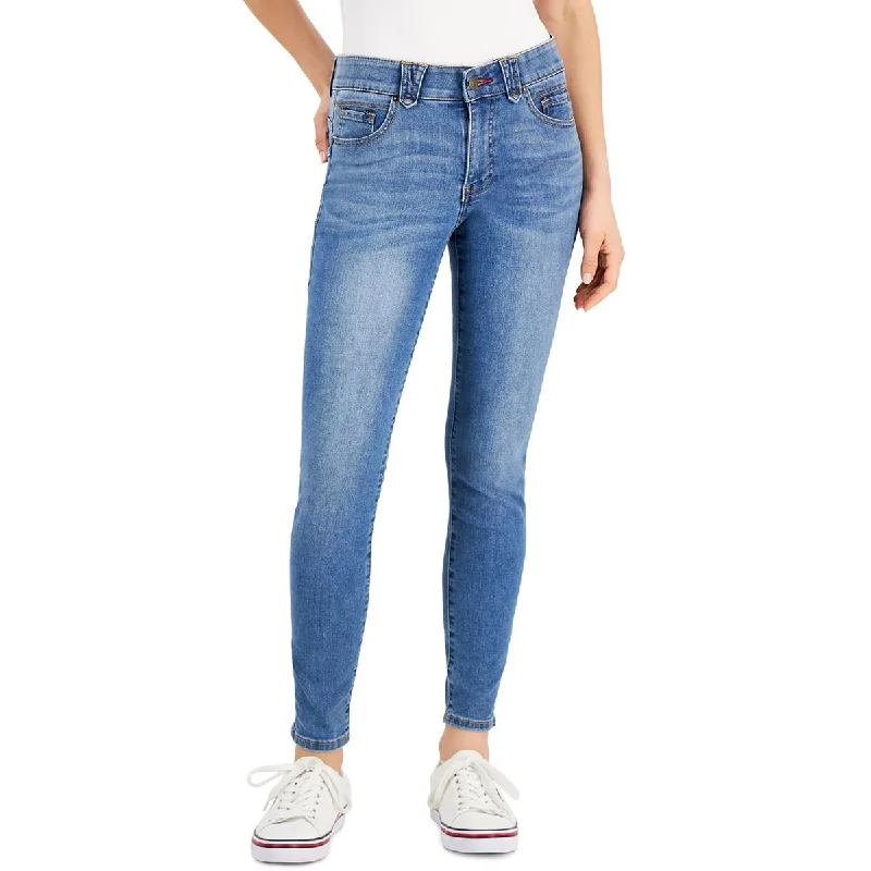 Womens Skinny Jeans Light Wash Skinny Pants