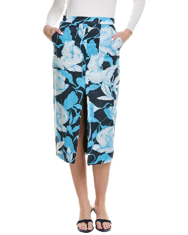 Reiss Jackson Print Printed Skirt