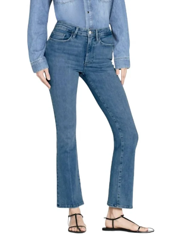 Le Crop Mini Boot Jeans In Clearwater