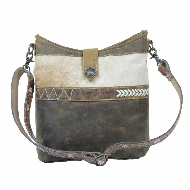 Hazel Leather Shoulder Bag