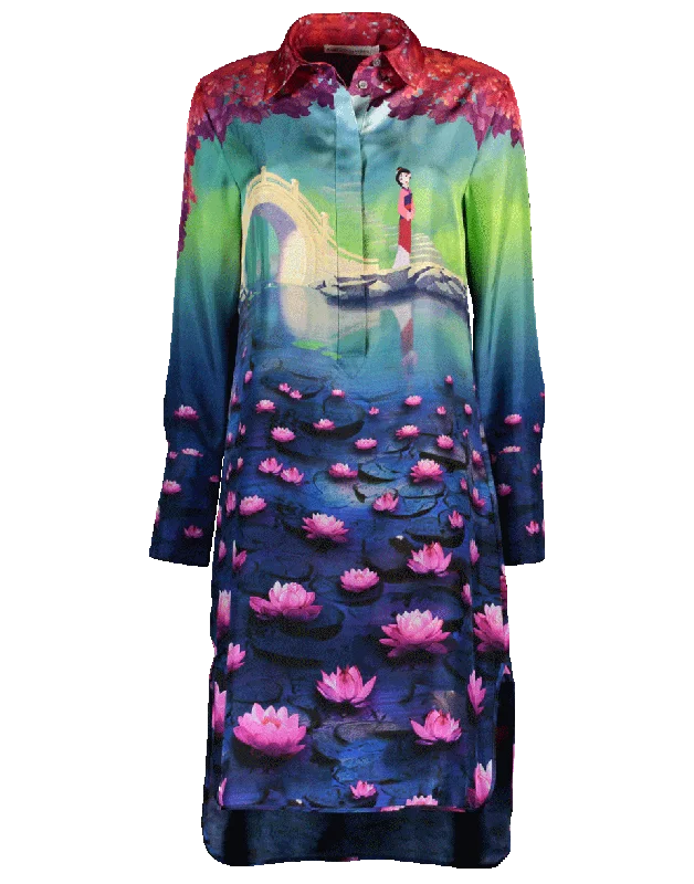 Mulan Printed Hampton Dress