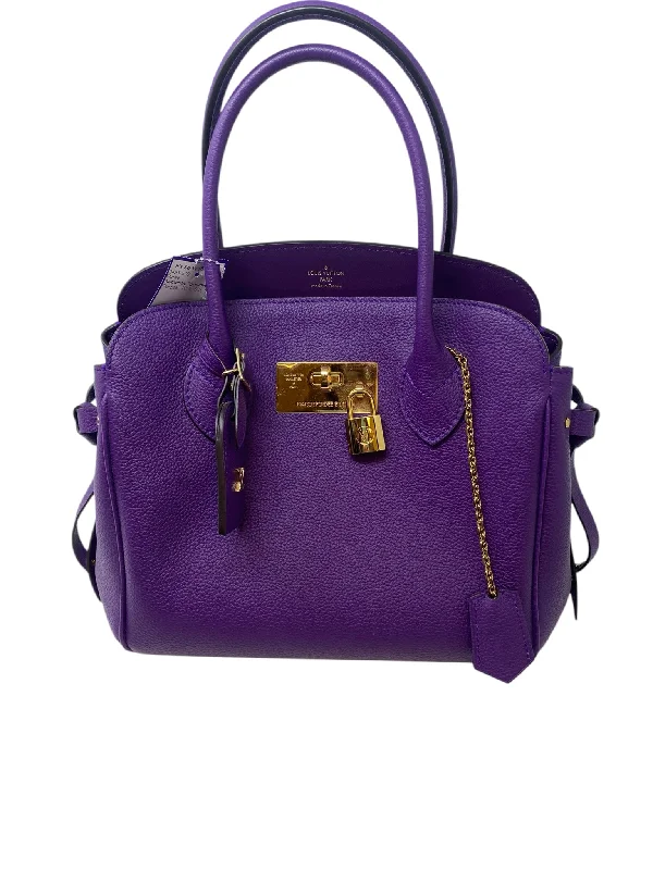 Authentic "pre-loved" Luxury Bag Purple Purse