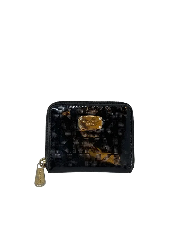 Michael Kors Black Print Wallet