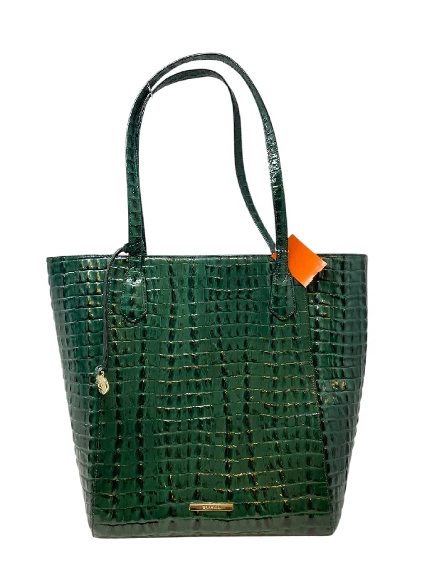 Brahmin Green Print Purse