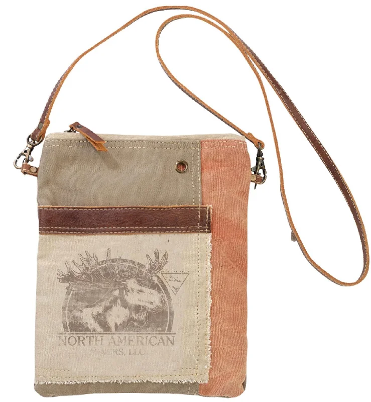 North American Moose Passport Bag