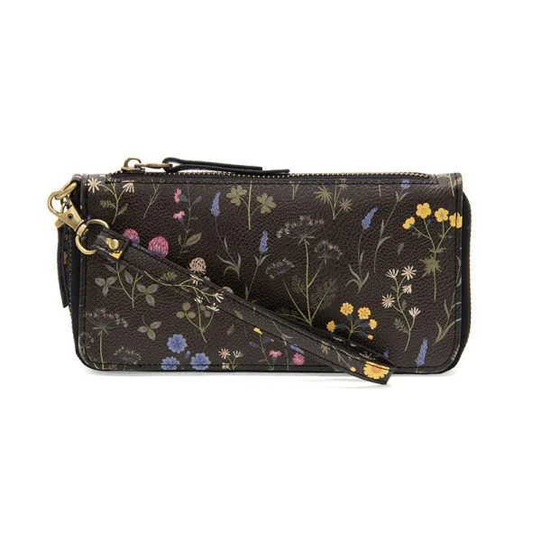 Chloe Printed Zip-Around Wristlet L8216