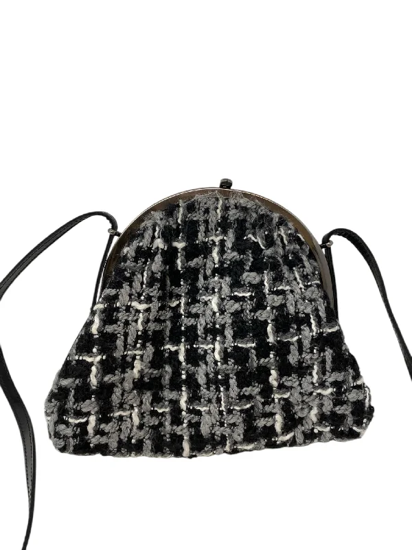 Patricia Nash Black White Print Crossbody