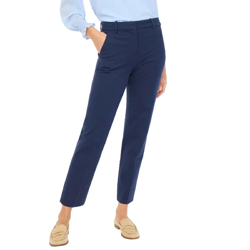 Women's Kallie Straight Leg Pant In Navy Blue