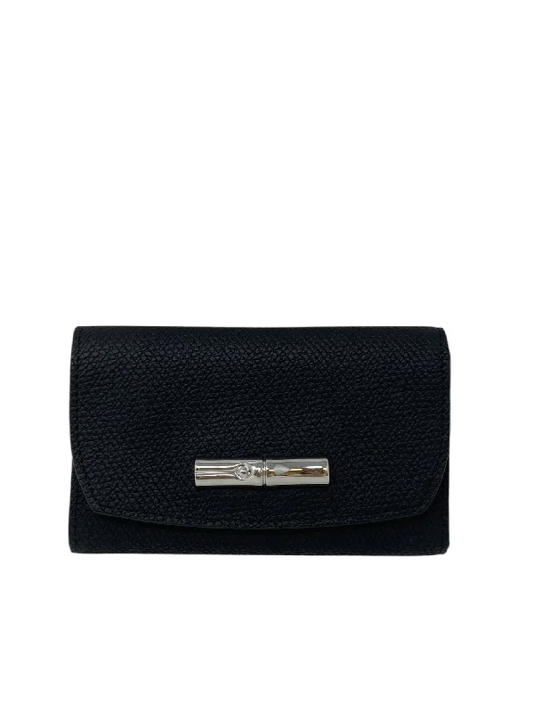 Longchamp Black Wallet