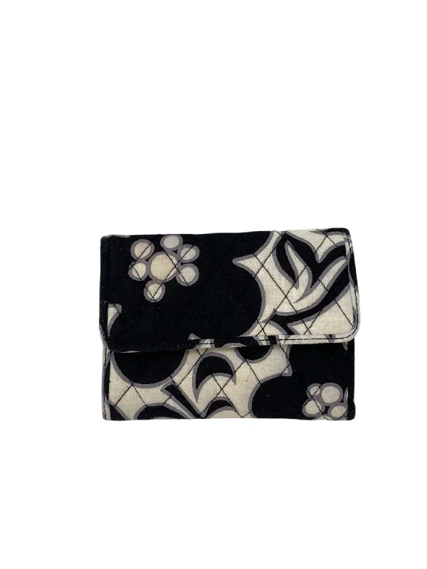 Vera Bradley Black White Print Wallet