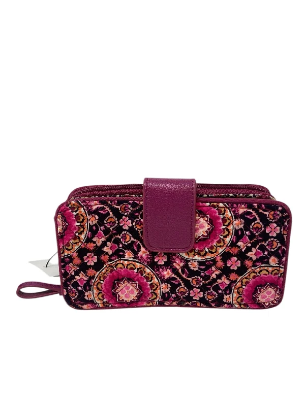 Vera Bradley Pink Print New With Tags Wallet