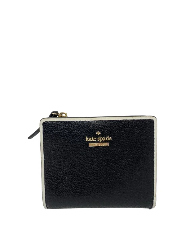 Kate Spade Black White Wallet