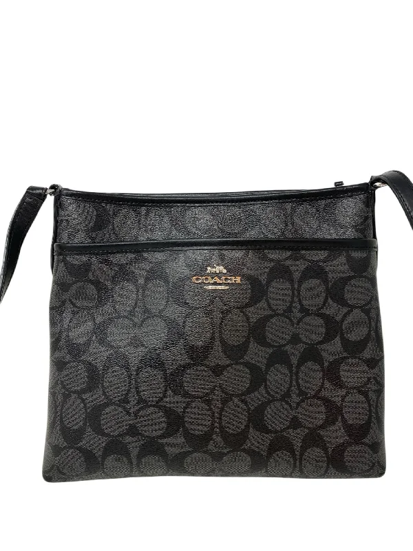 Coach Black Print Crossbody