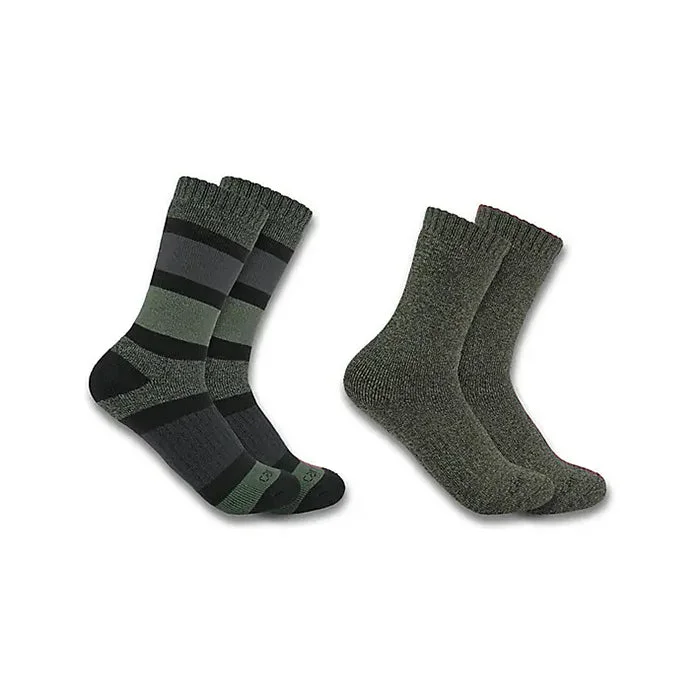 Women's 2-Pack Heavyweight Crew Socks SC3152-WASST