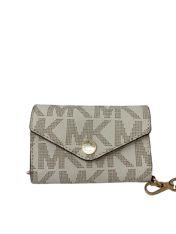 Michael Kors Cream Print Wallet