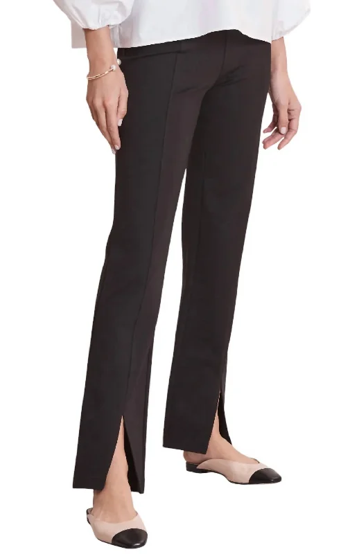 Margie Ponte Pants In Black