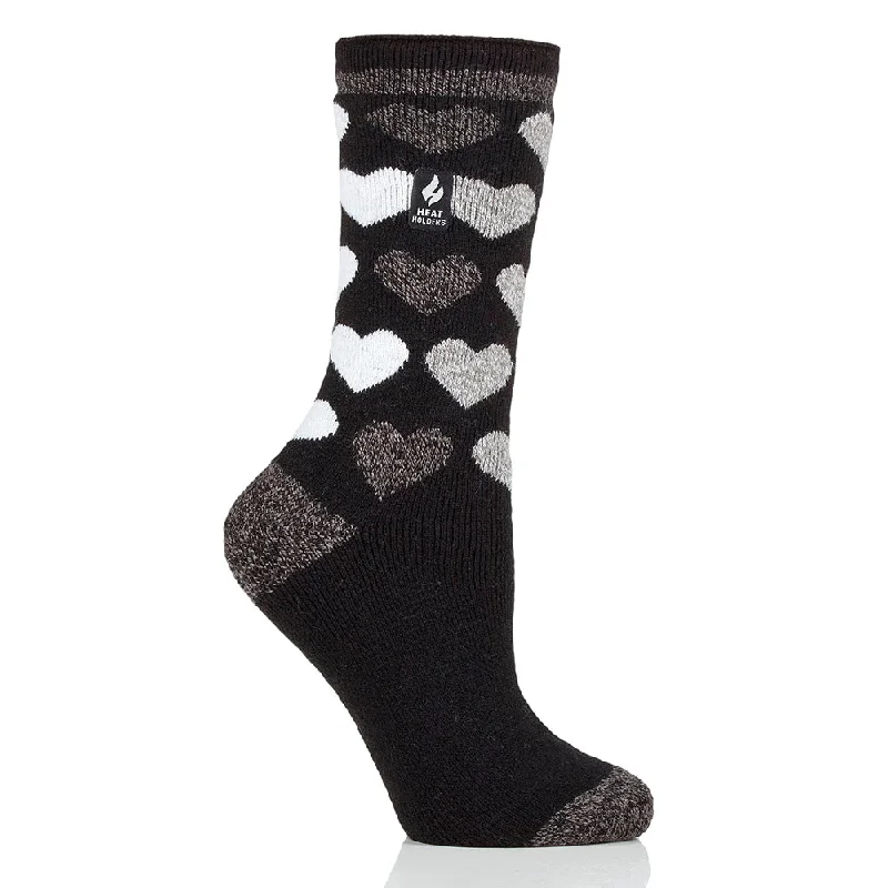 Women's Jennifer Lite Heart Crew Socks HH1W05969