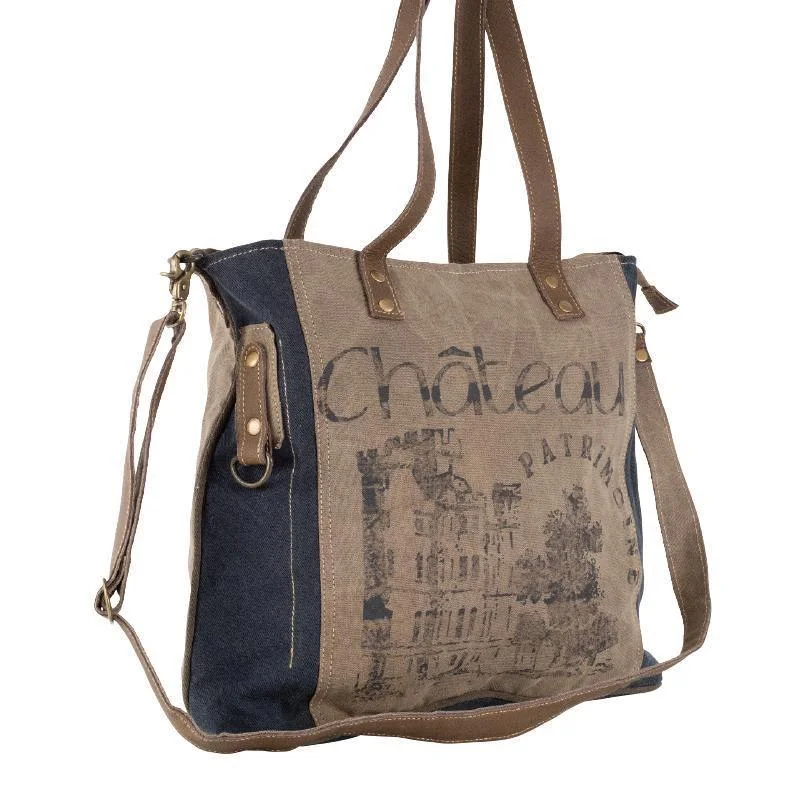 Château Shoulder Tote Bag