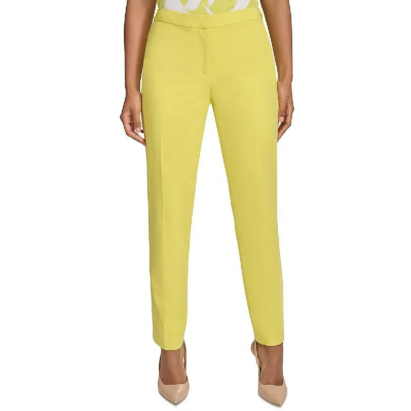 Highline Womens Solid Ankle Pant Suit Pants