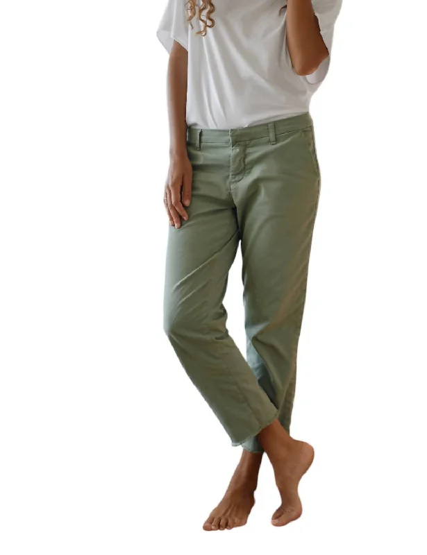 Wicklow Italian Chino Pant In Sage