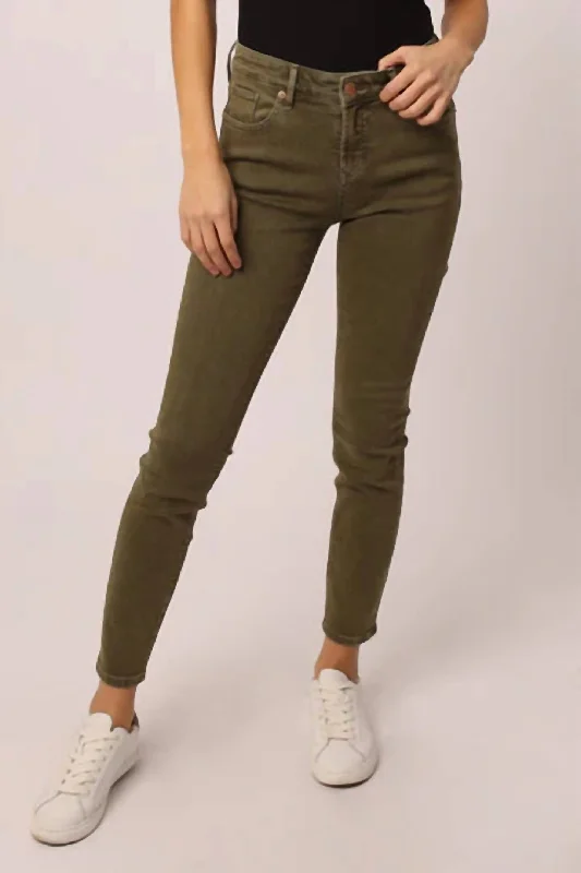 Gisele Mid Rise Skinny Jean In Cypress