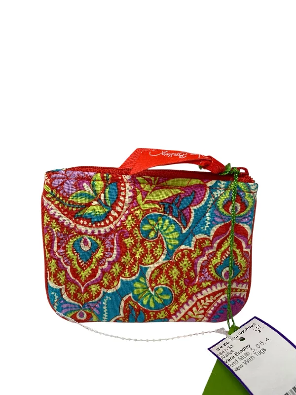 Vera Bradley Red Multi New With Tags Wallet