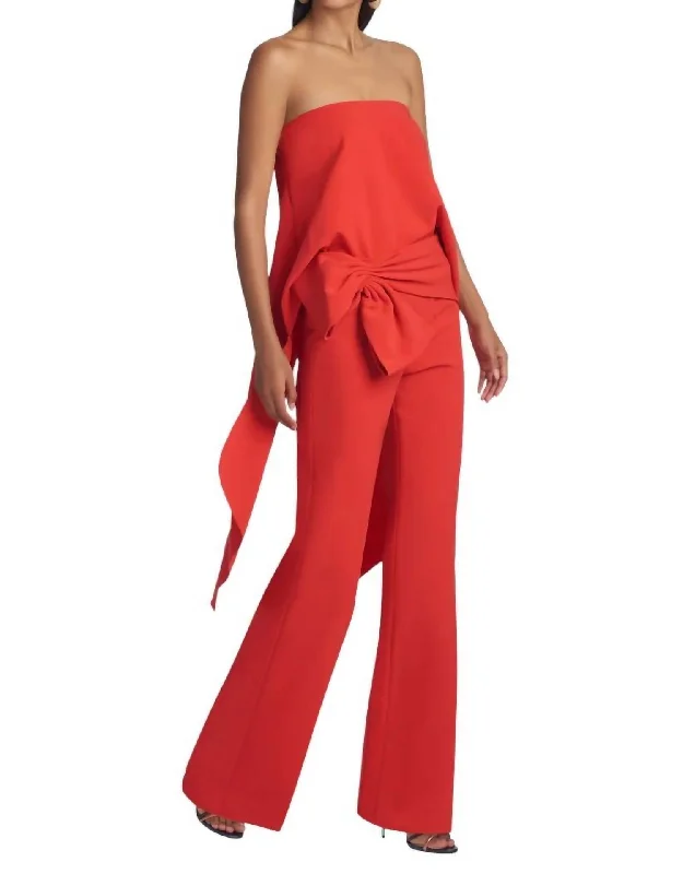 Whitley Pants In Red