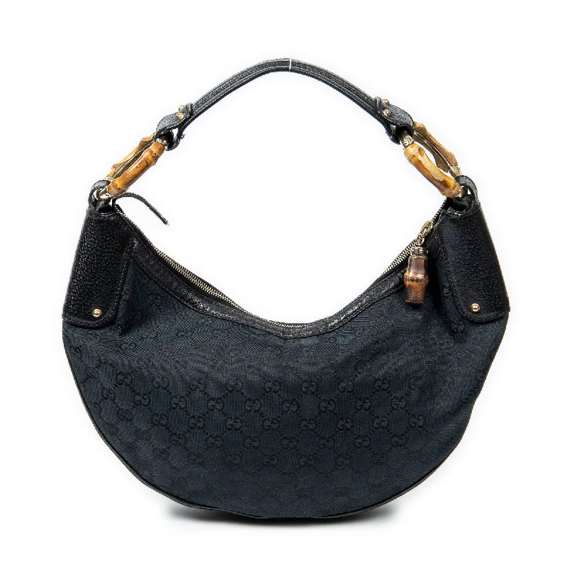 Bamboo Saddle Hobo Bag